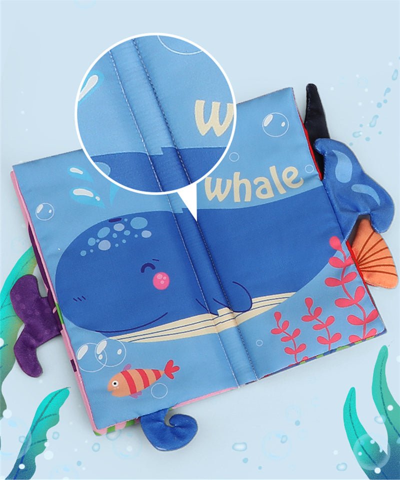 كتب قماش مميزة جدا بملامس حسية و عضاضة - KIDSBOX
