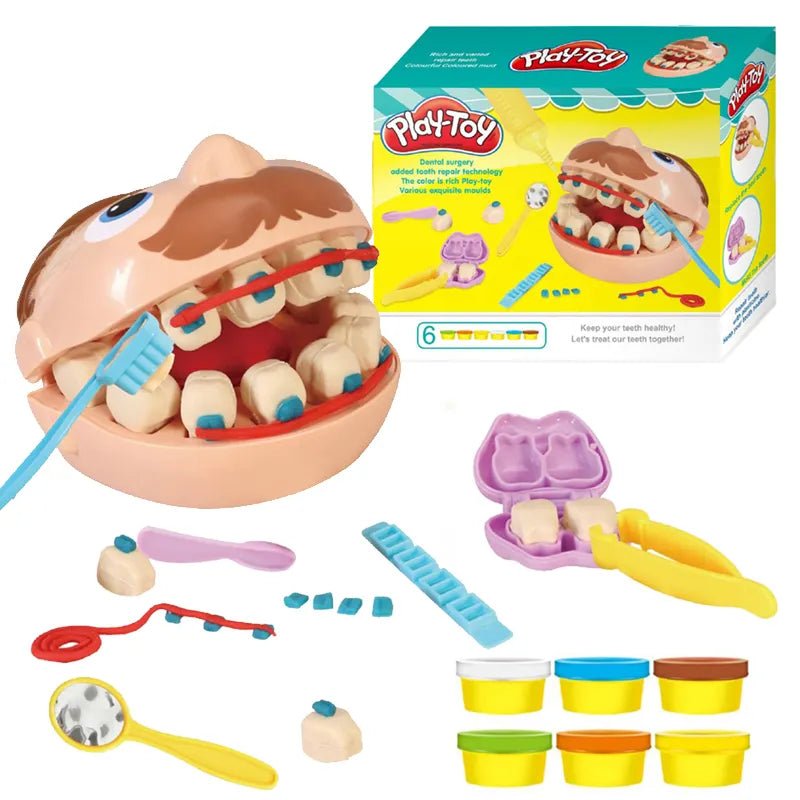 لعبة أدوات طبيب الأسنان - KIDSBOX