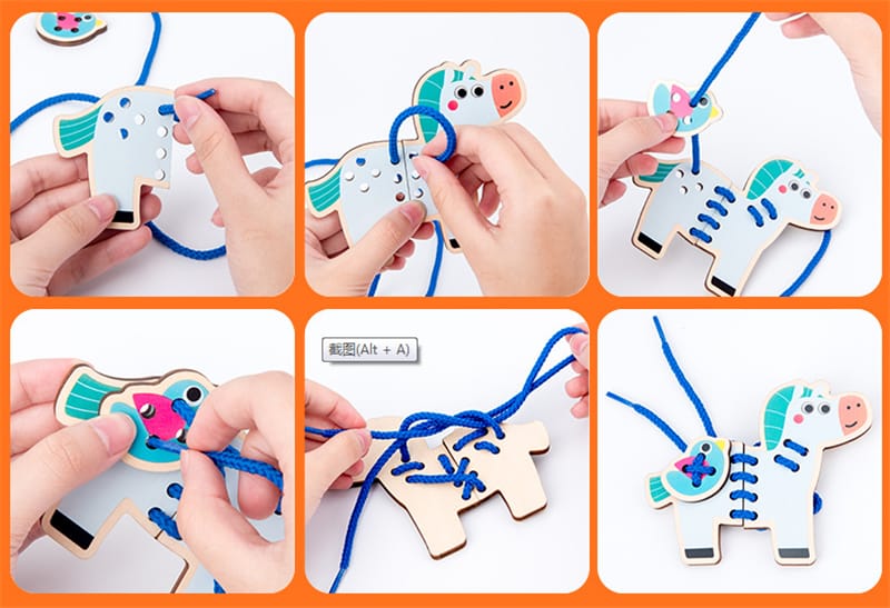 لعبة الخيوط - KIDSBOX