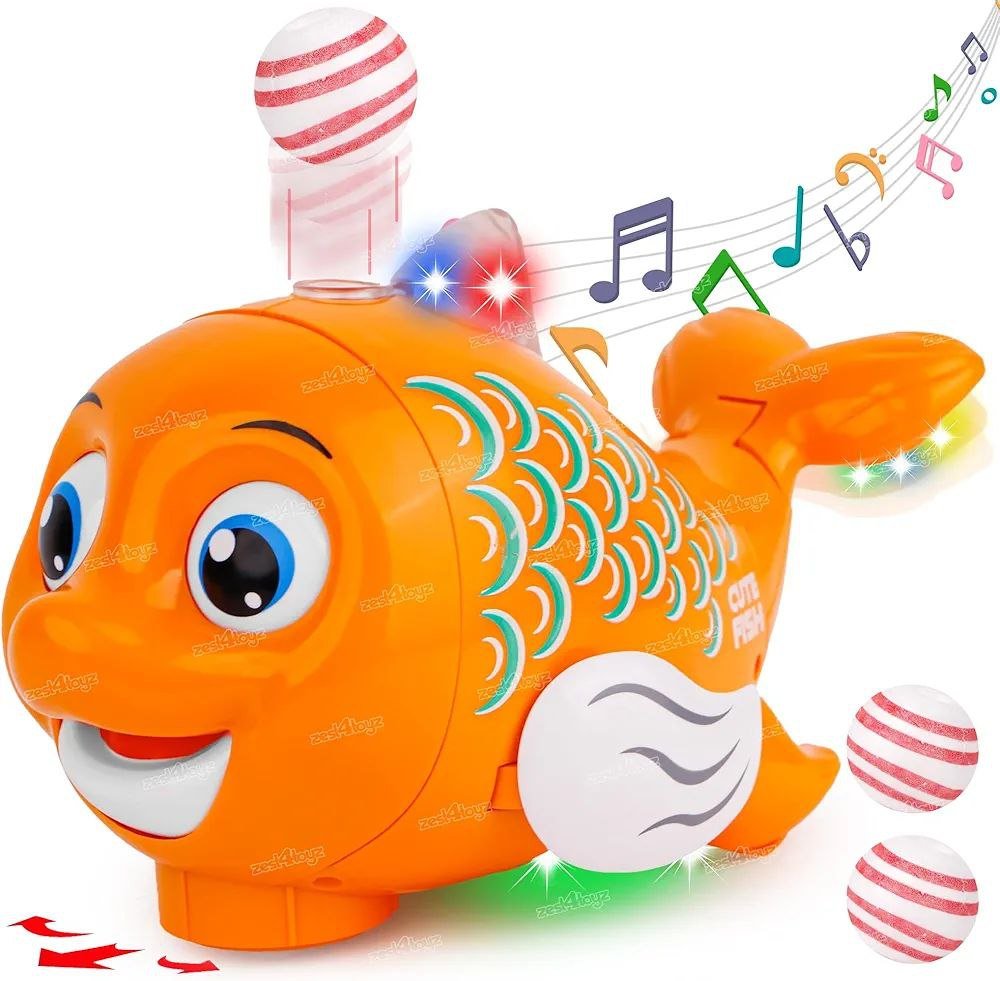 لعبة السمكة الموسيقية للأطفال - KIDSBOX