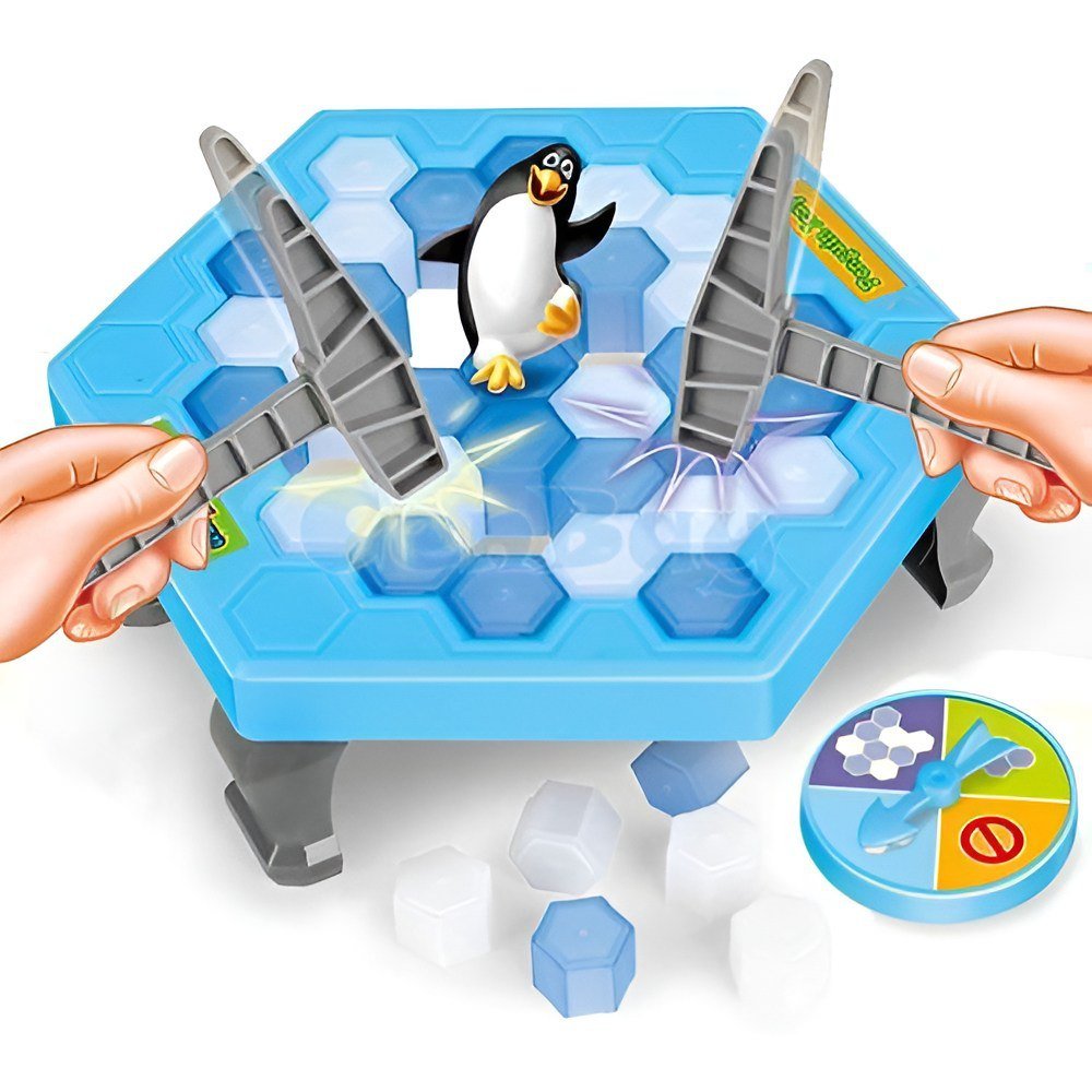 لعبة التحدي انقذ البطريق - KIDSBOX