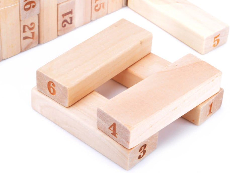 لعبة بناء البرج الخشبي "چنچا " - KIDSBOX