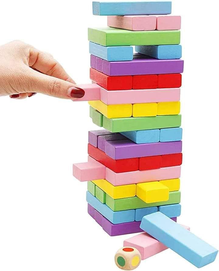 لعبة جنجا الوان - KIDSBOX