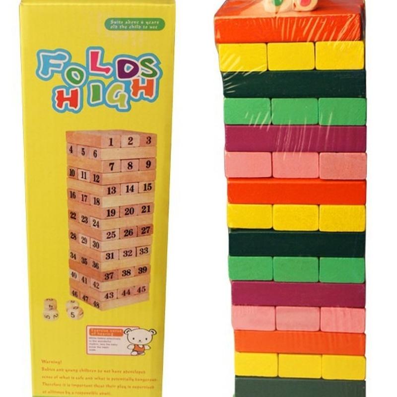 لعبة جنجا الوان - KIDSBOX