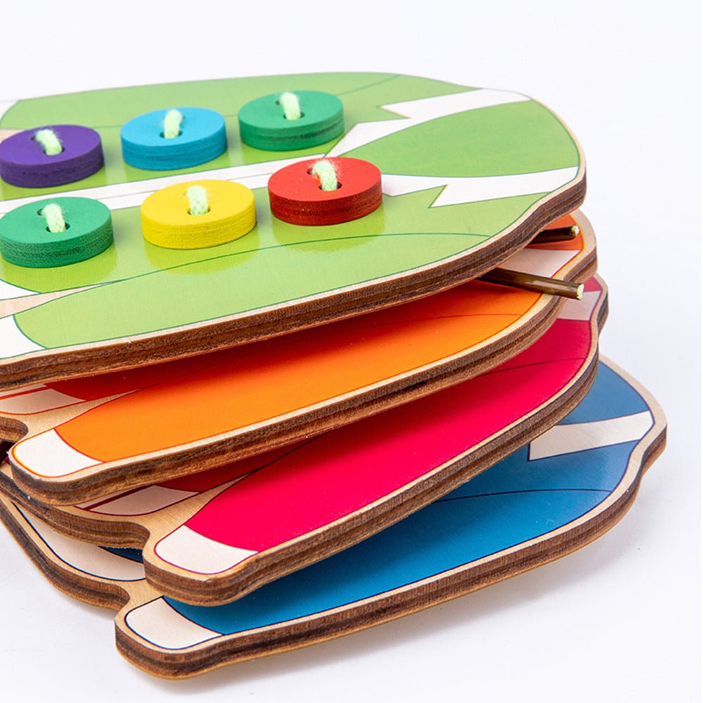 لعبة خياطة الأزرار على الملابس - KIDSBOX