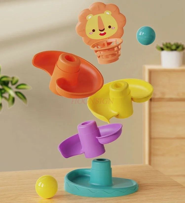 لعبة منحدر الكرة للاطفال - KIDSBOX