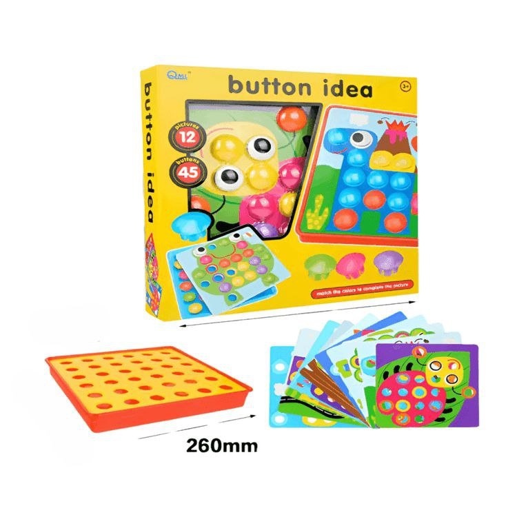 لعبة مطابقة الأزرار - KIDSBOX