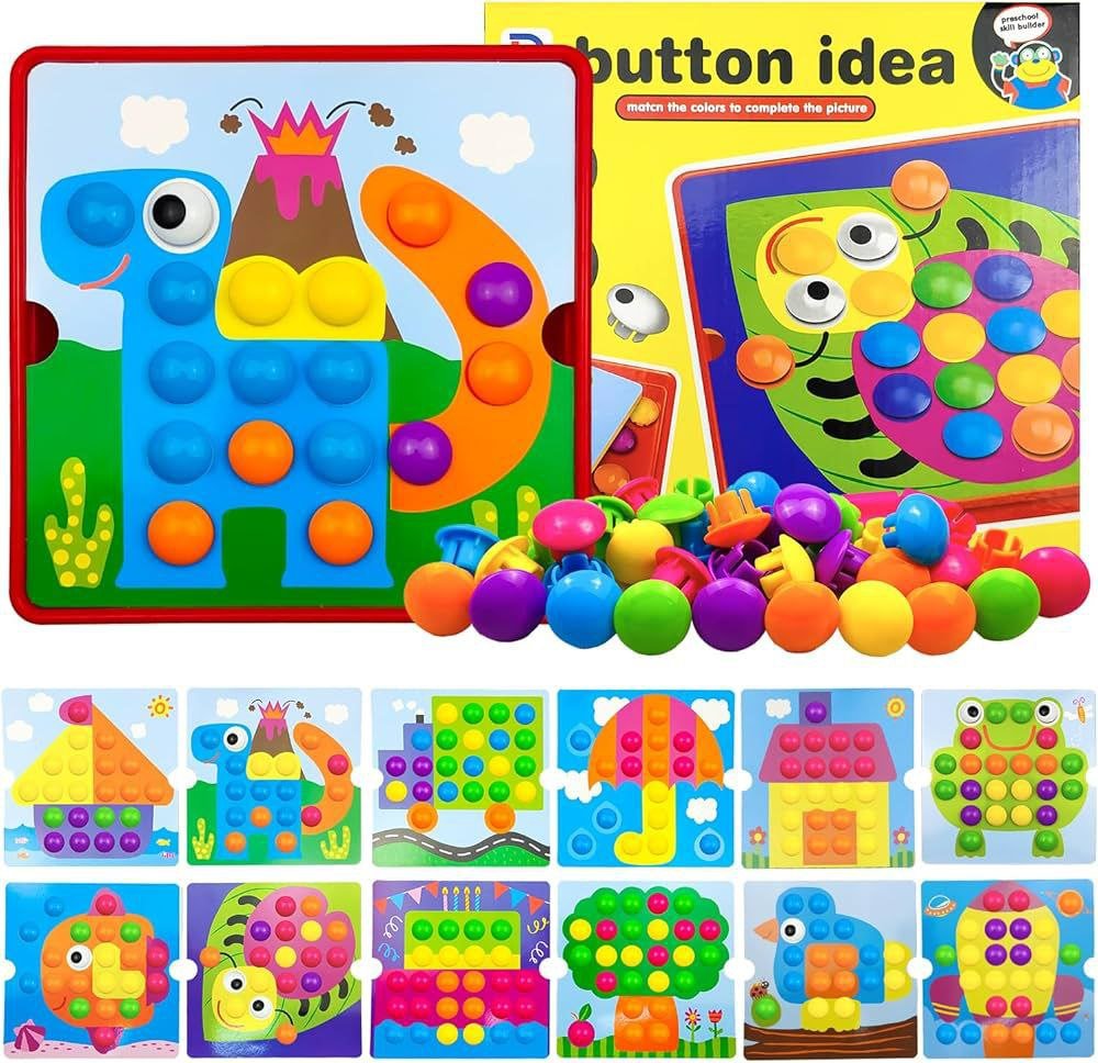لعبة مطابقة الأزرار - KIDSBOX