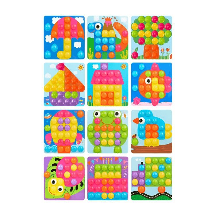 لعبة مطابقة الأزرار - KIDSBOX