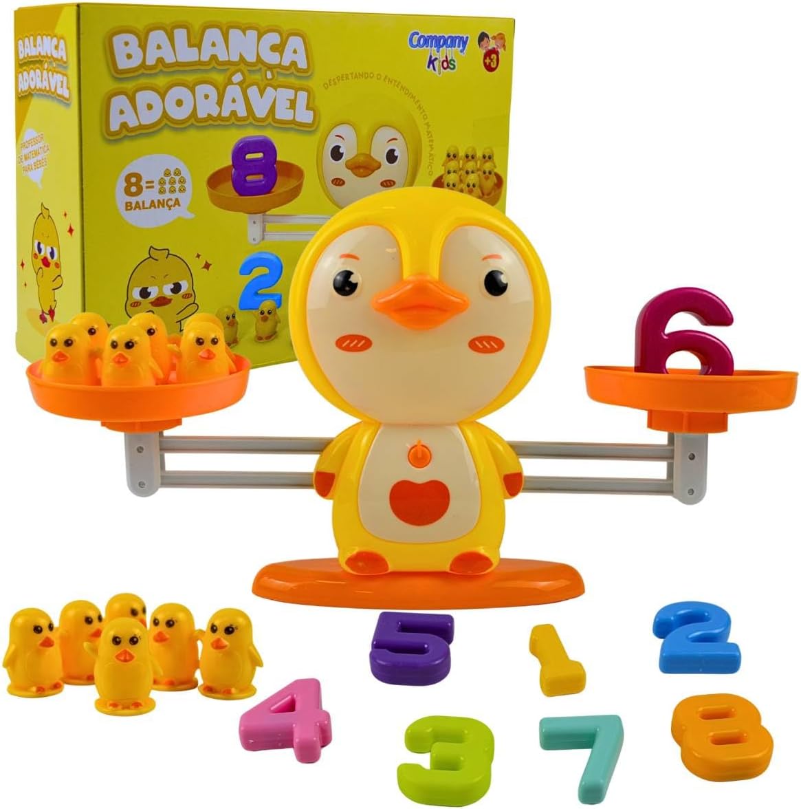لعبة ميزان الأرقام التعليمية - KIDSBOX