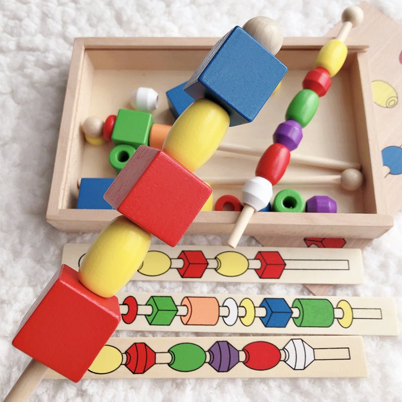 لعبة صندوق الخرز و الاشكال - KIDSBOX