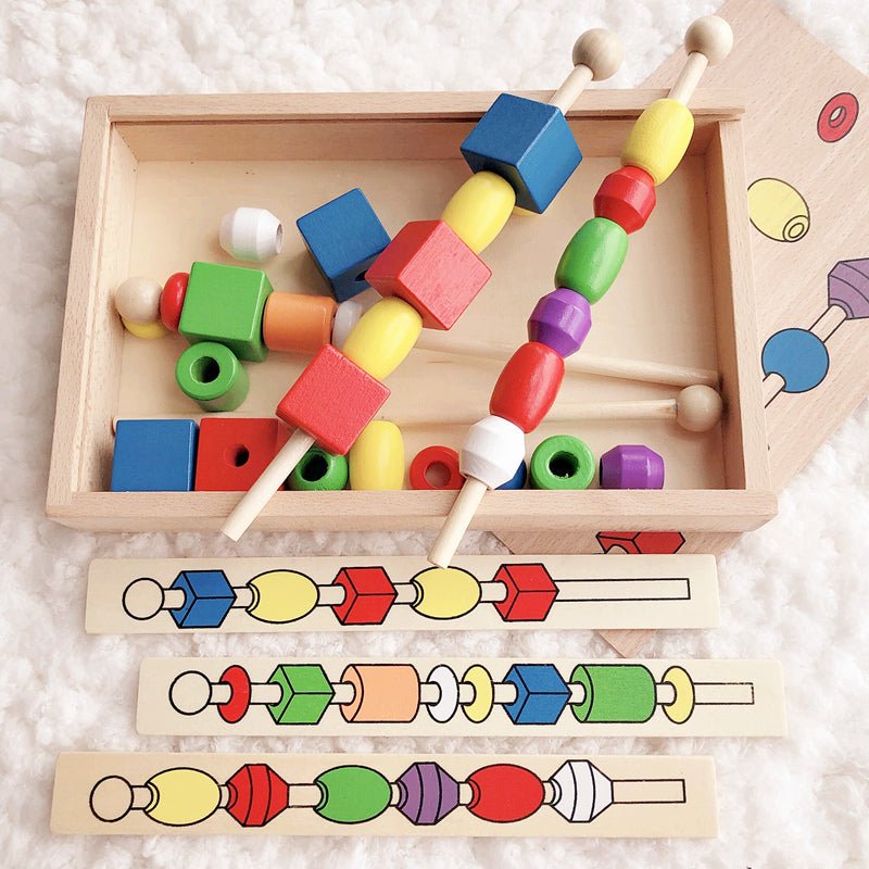 لعبة صندوق الخرز و الاشكال - KIDSBOX