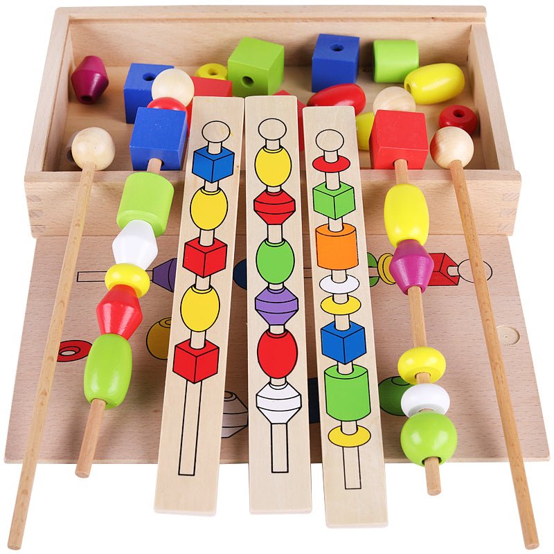 لعبة صندوق الخرز و الاشكال - KIDSBOX