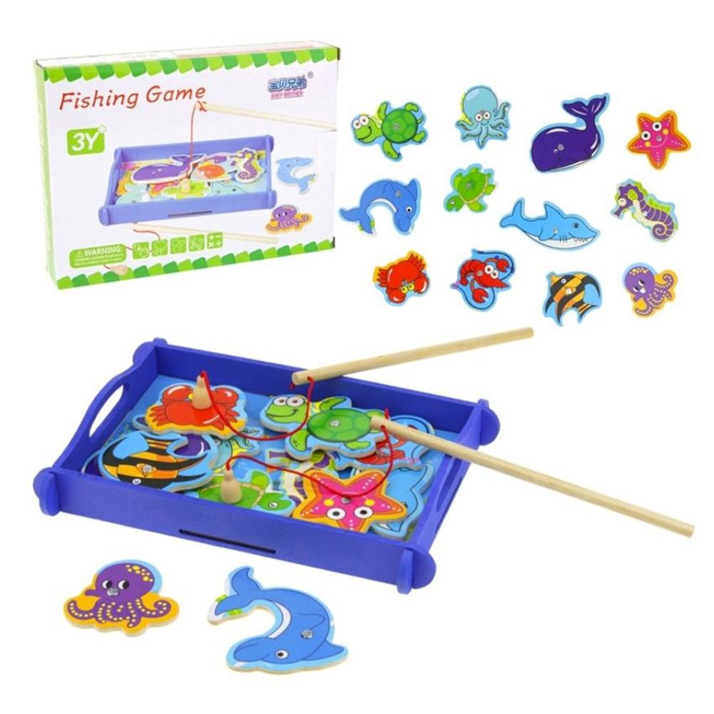 لعبة صيد الأسماك المغناطيسية - KIDSBOX