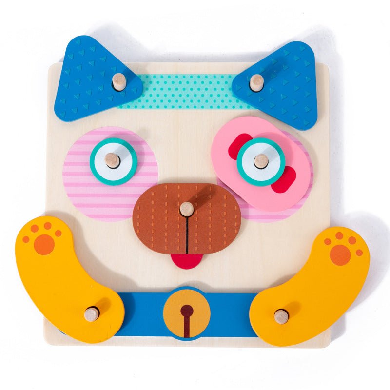 لعبة تانجرام الحيوانات ملون - KIDSBOX