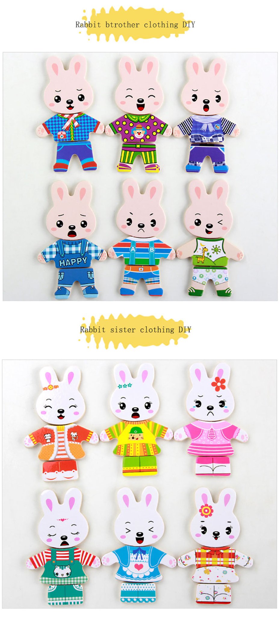 لعبة تلبيس الارنوب ومعرفة المشاعر - KIDSBOX