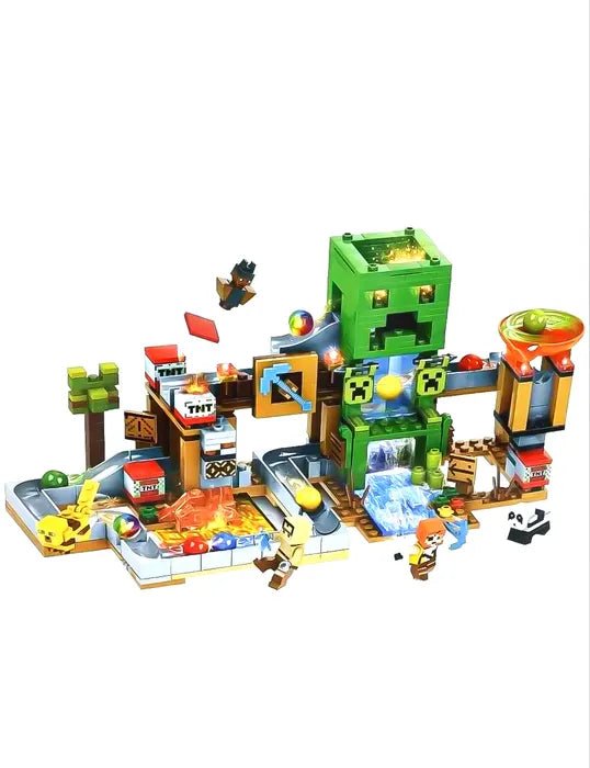لعبة تركيب ماينكرافت — منجم الكريبر 451 قطعة - KIDSBOX