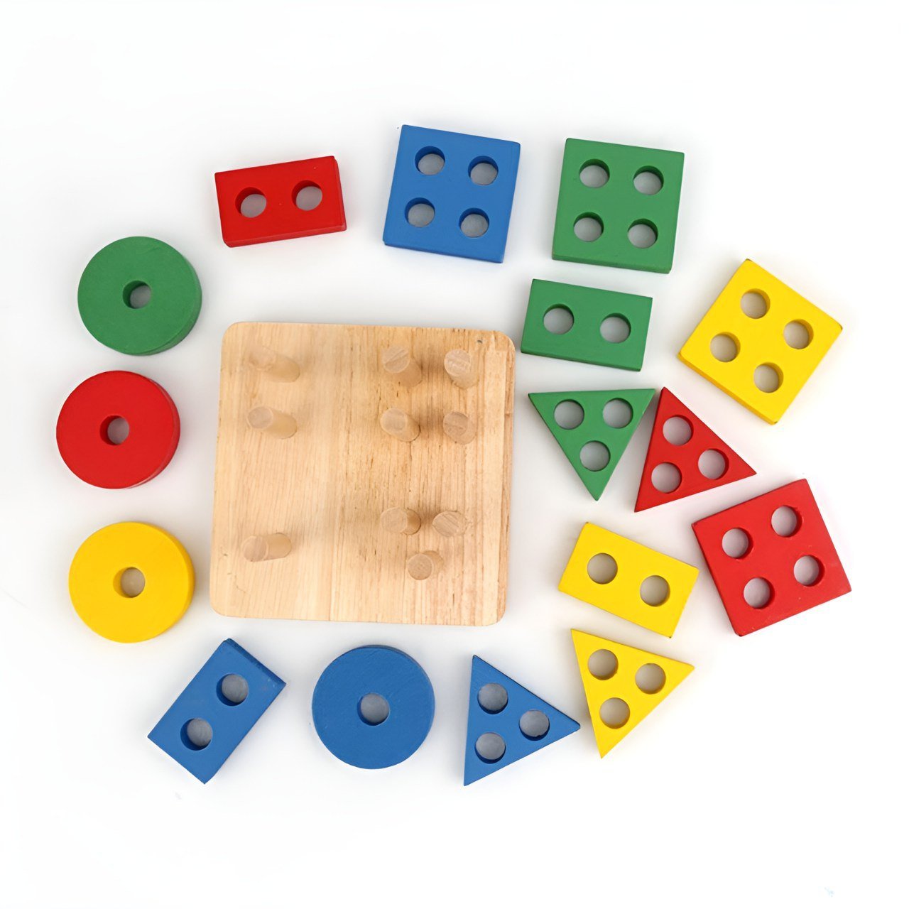 لعبة ترتيب الأشكال الهندسية - KIDSBOX