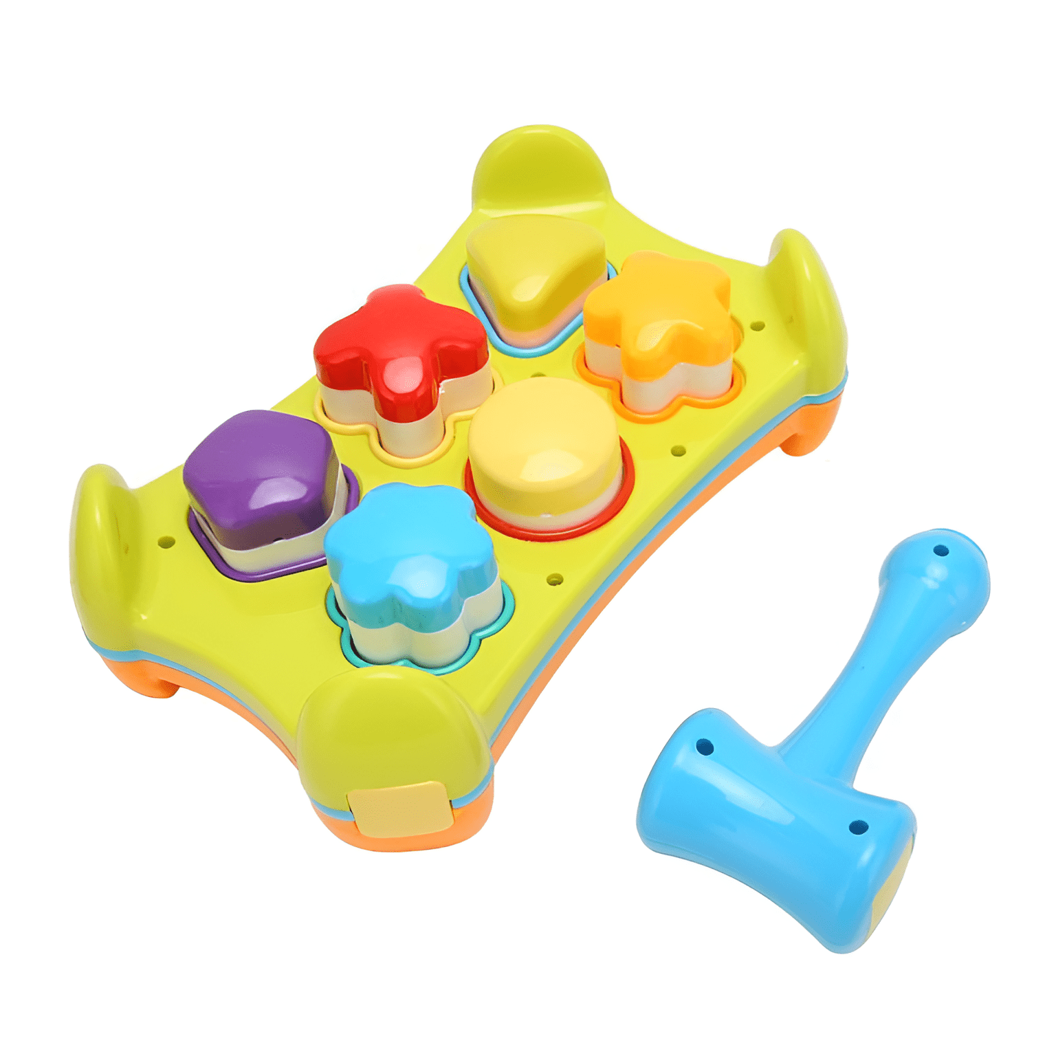 لعبة تطابق الأشكال مع شاكوش - KIDSBOX