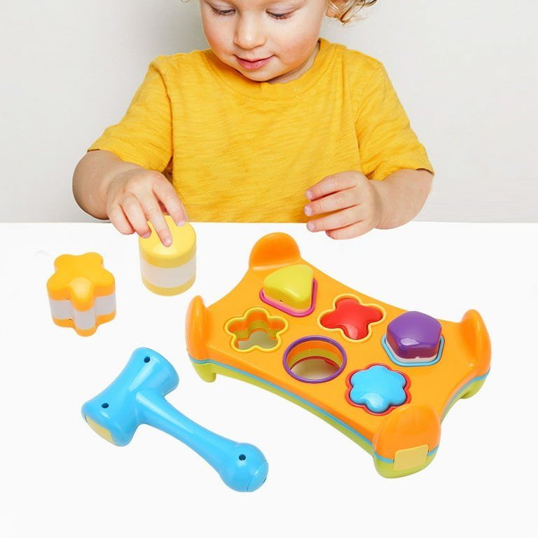 لعبة تطابق الأشكال مع شاكوش - KIDSBOX