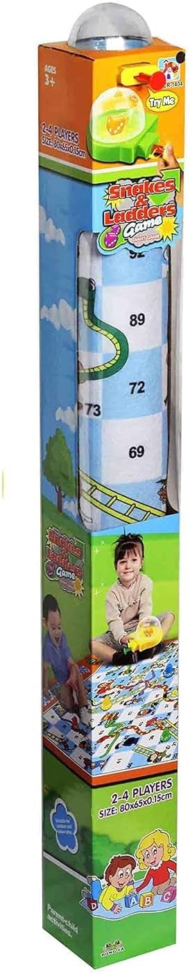لوحة العاب السلم والثعبان - KIDSBOX