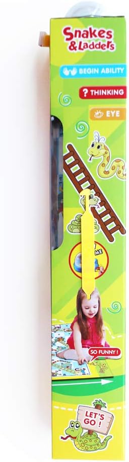 لوحة العاب السلم والثعبان - KIDSBOX