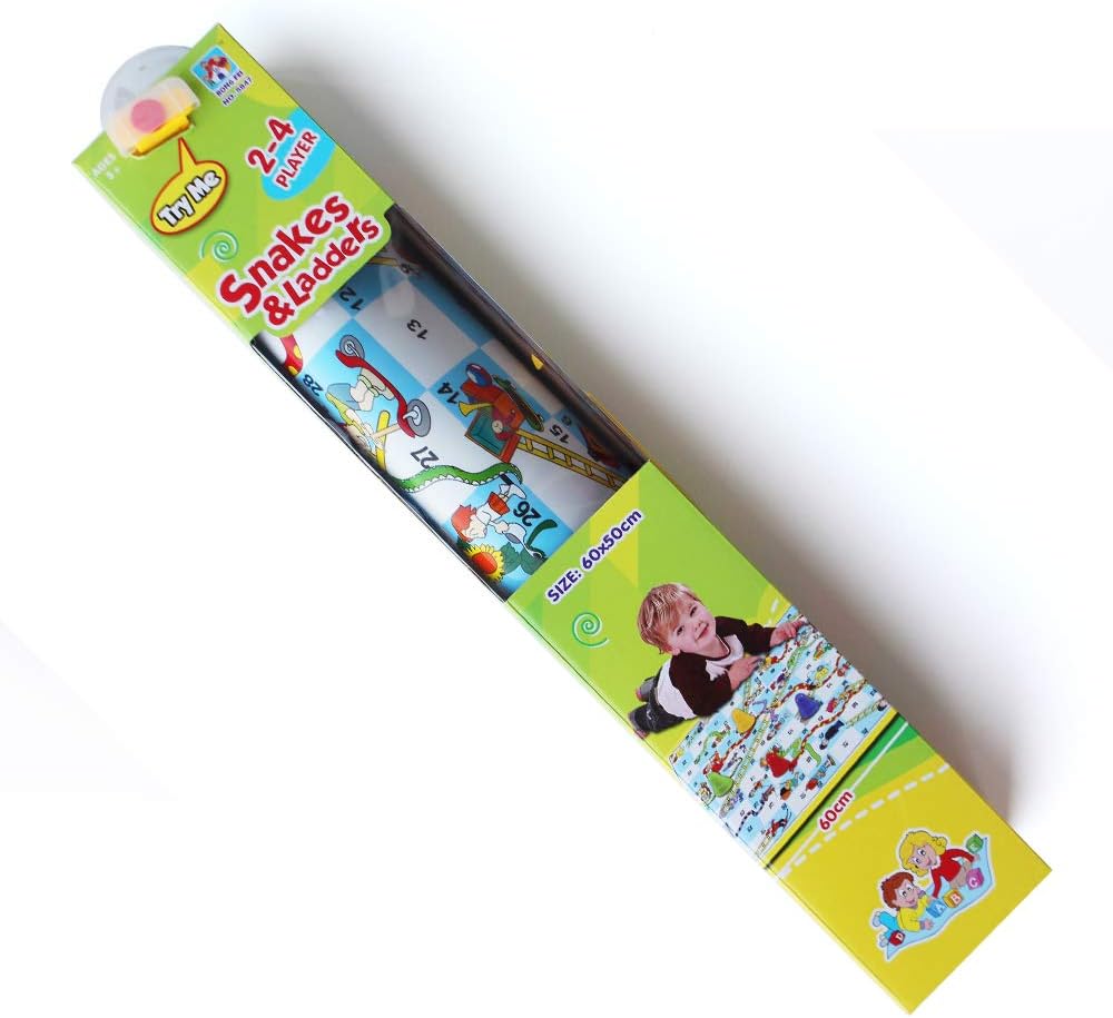 لوحة العاب السلم والثعبان - KIDSBOX