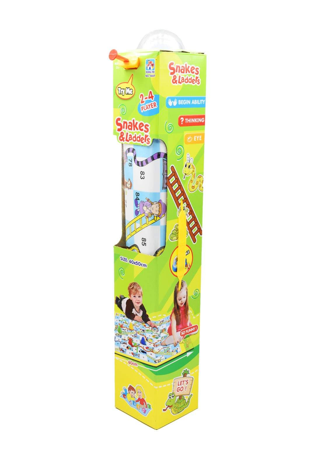 لوحة العاب السلم والثعبان - KIDSBOX