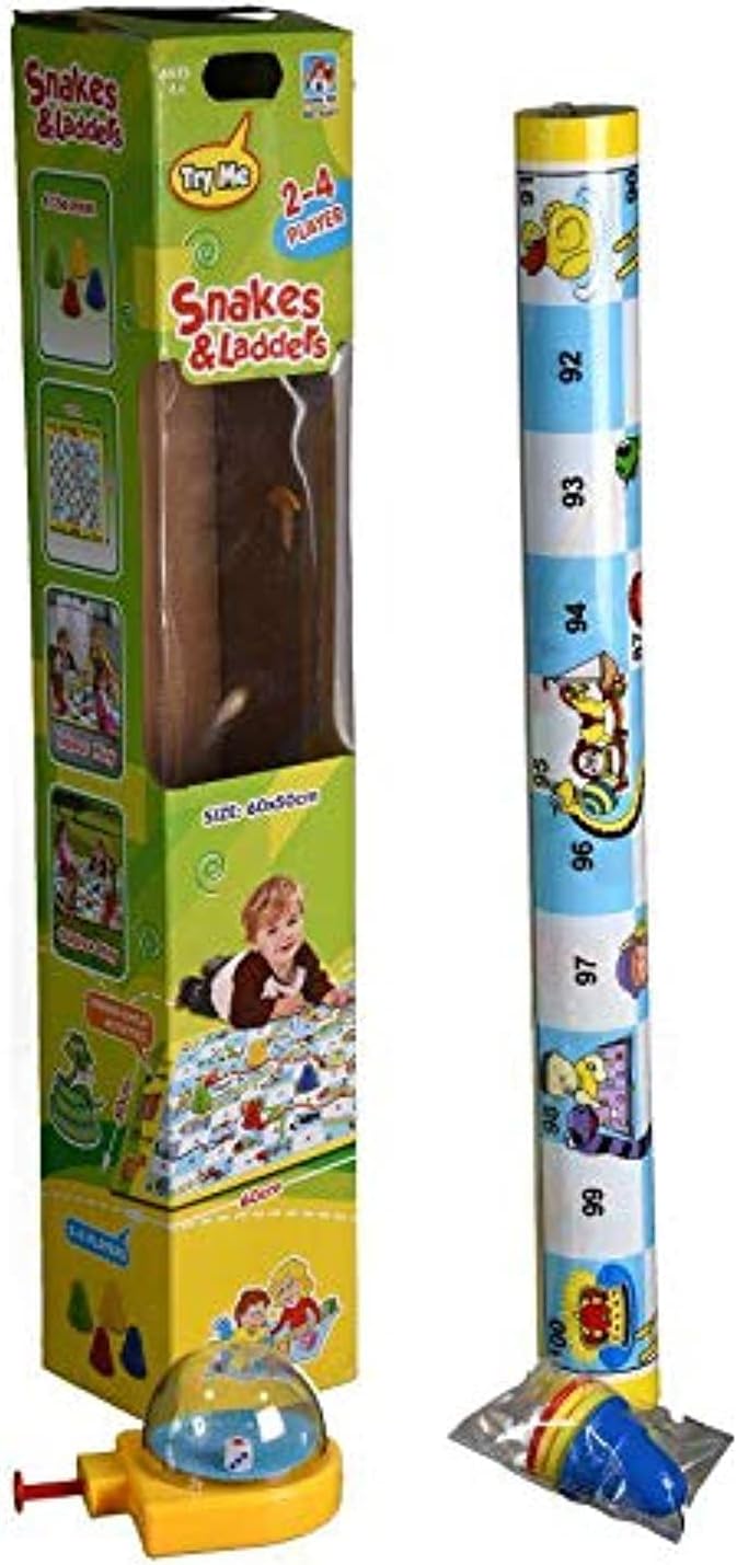 لوحة العاب السلم والثعبان - KIDSBOX