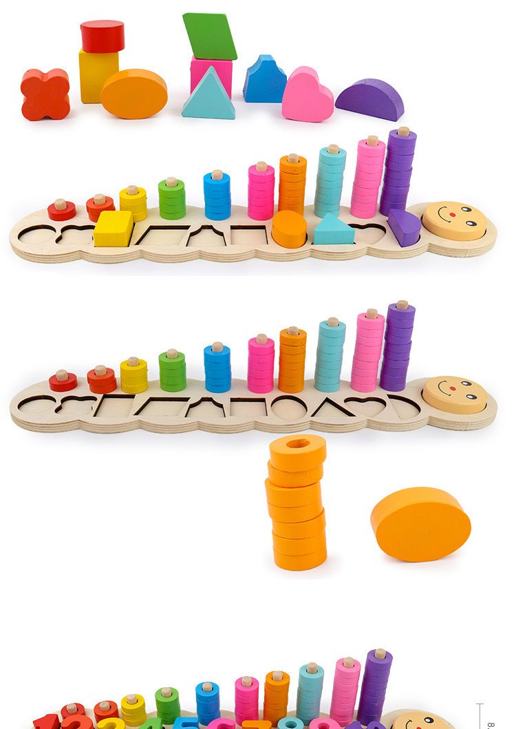 لوح الاشكال و الحلقات - KIDSBOX