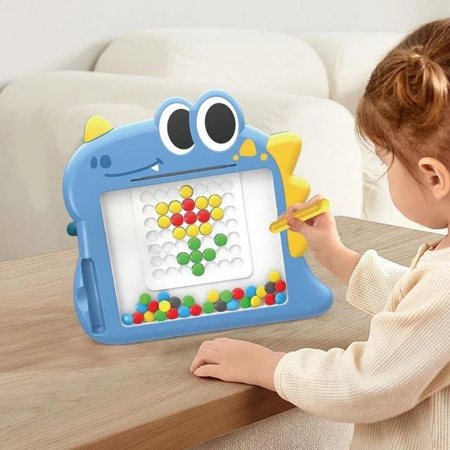 لوحة رسم مغناطيسية (أزرق) - KIDSBOX