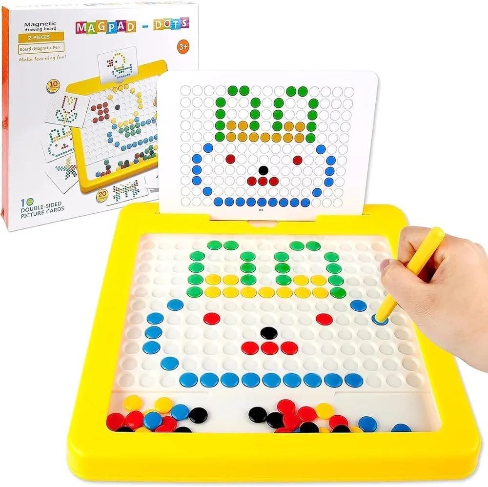 لوحة رسم مغناطيسية حجم جامبو 32 * 32 - KIDSBOX
