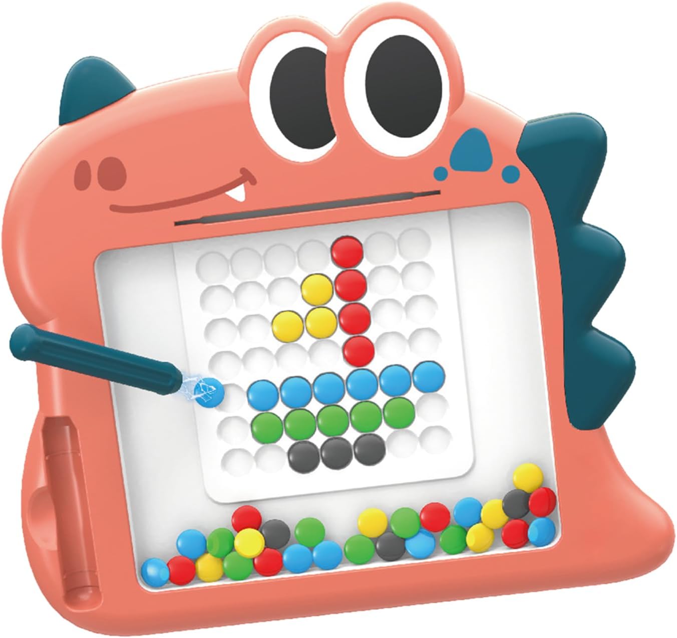 لوحة رسم مغناطيسية (زهري) - KIDSBOX