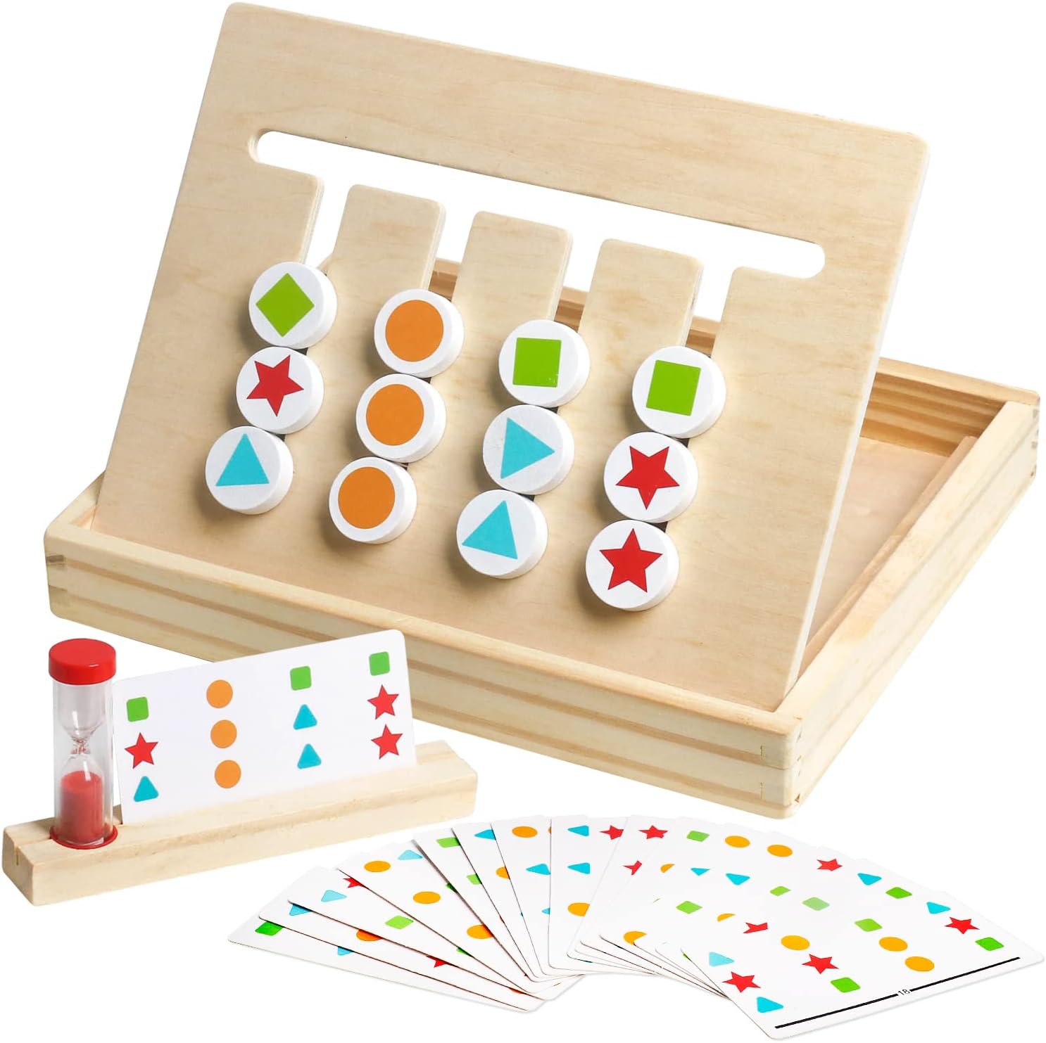 لوجيكو مع ساعه رملية - KIDSBOX