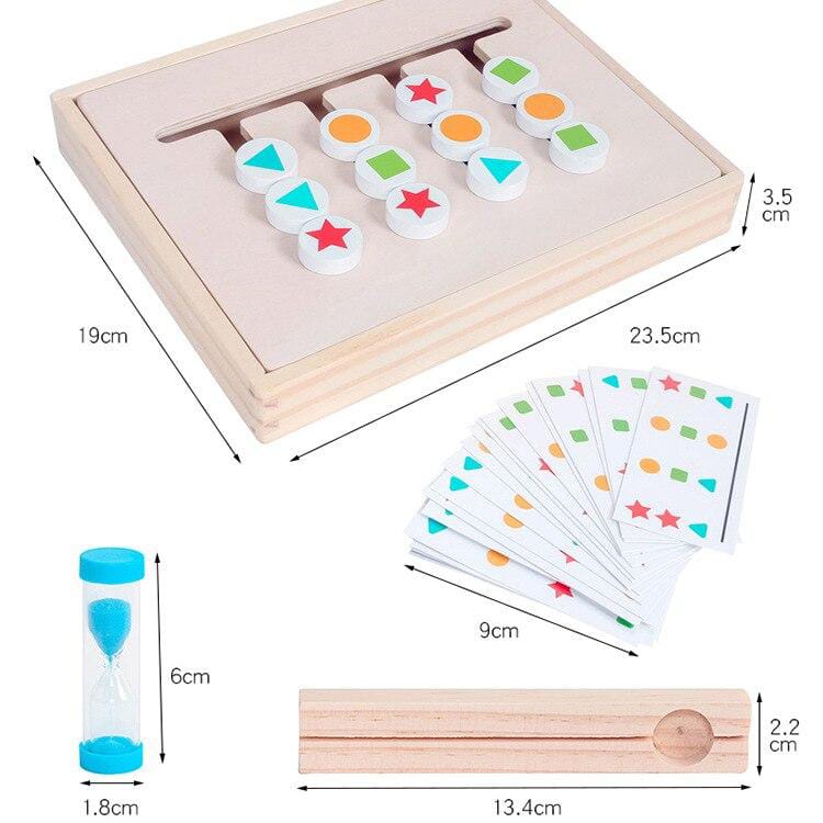 لوجيكو مع ساعه رملية - KIDSBOX