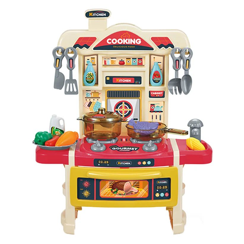 مجموعة أدوات المطبخ للأطفال 30 قطعة - KIDSBOX
