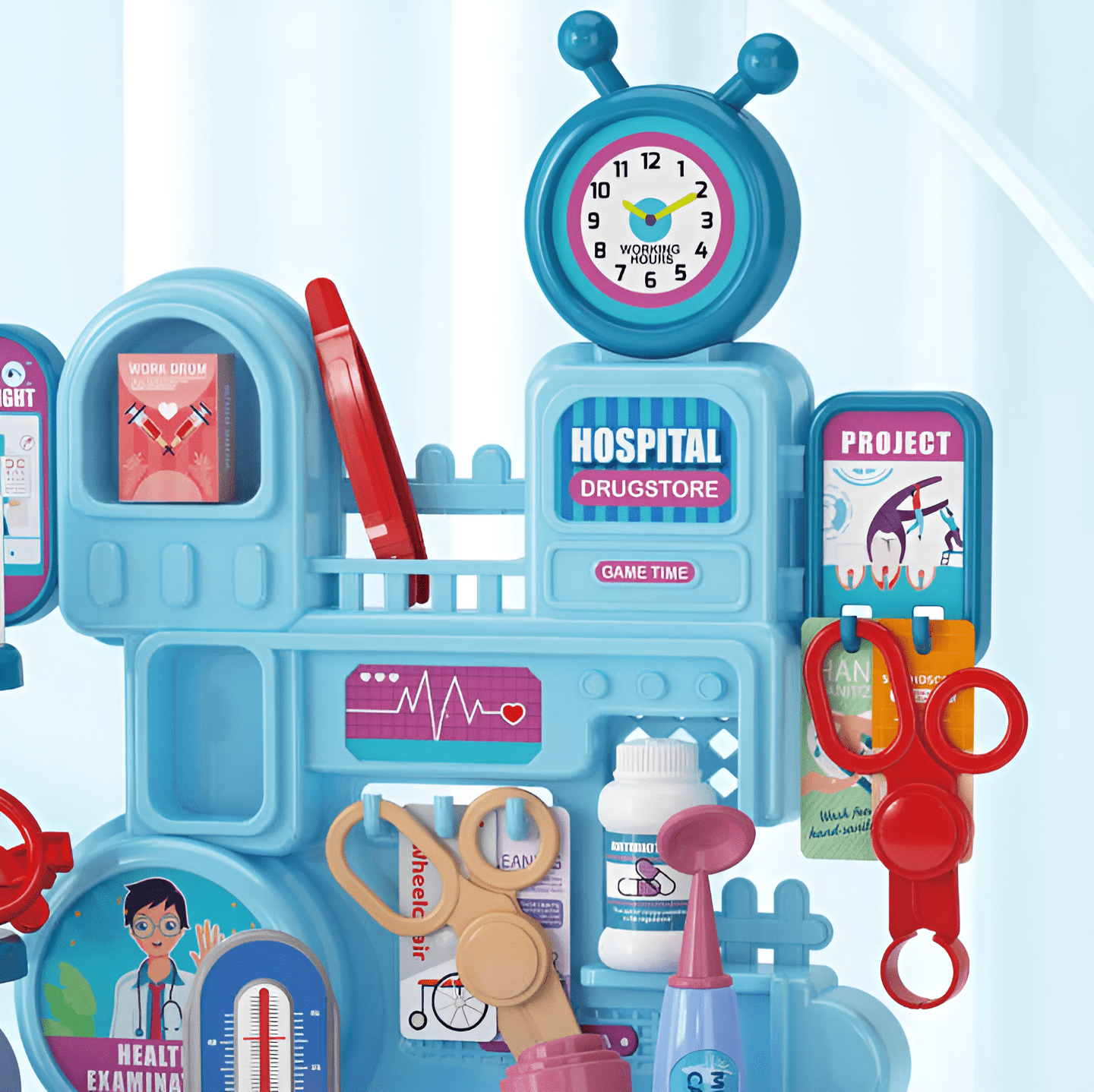 مجموعة أدوات الطبيب الصغير - KIDSBOX