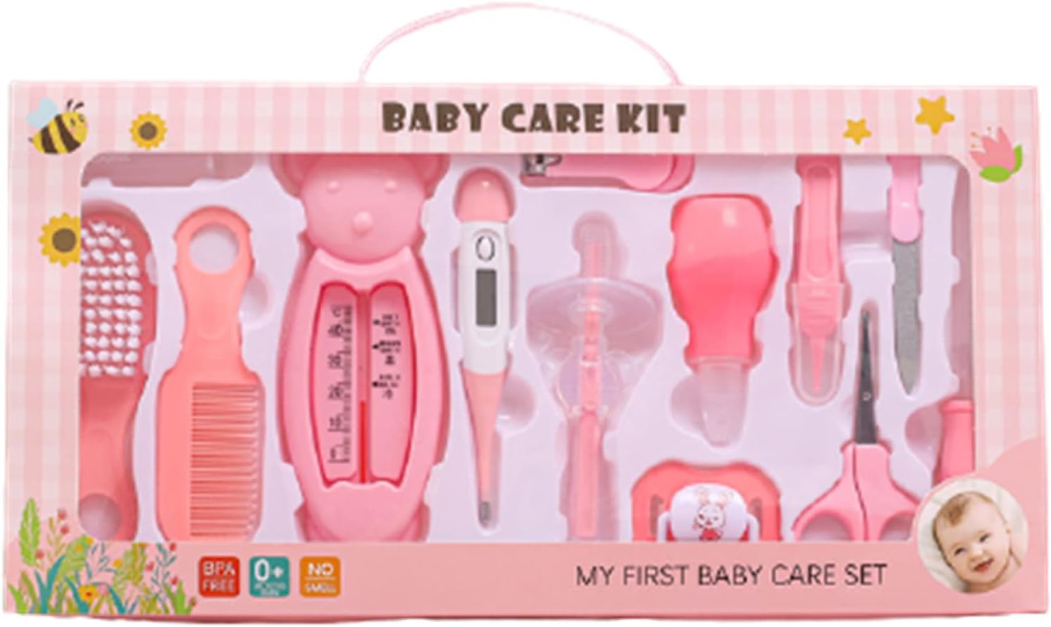 مجموعة العناية بالطفل 13 قطعة - KIDSBOX