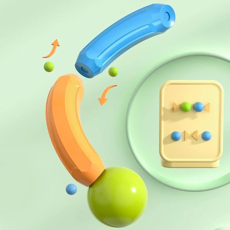 مجموعة البناء المغناطيسية للاطفال (128) قطعة - KIDSBOX
