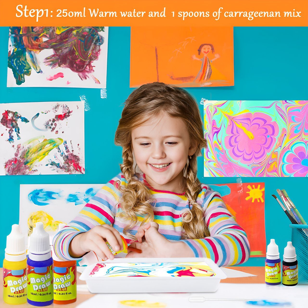 مجموعة الرسم بالماء - KIDSBOX