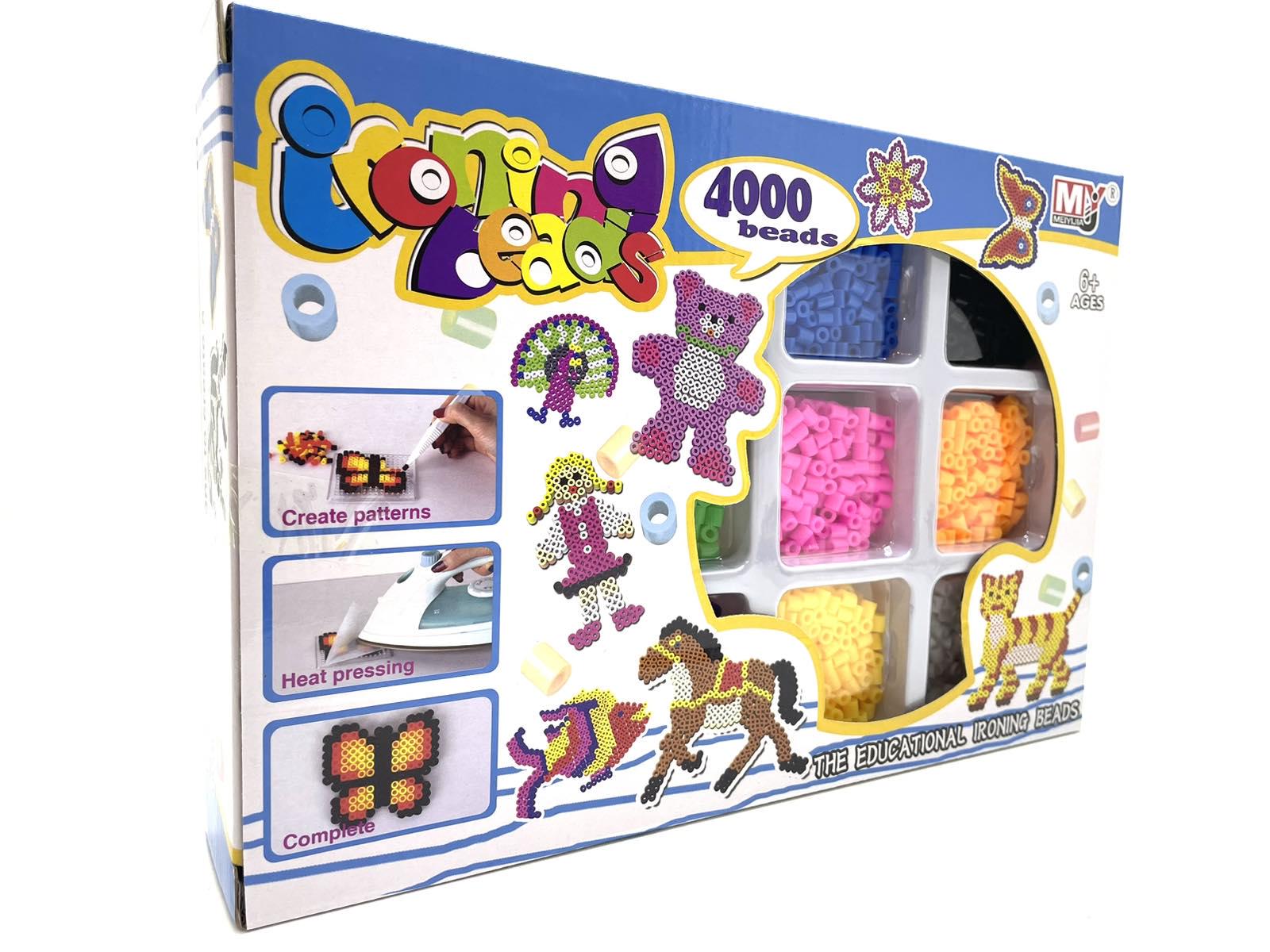 مجموعة إبداعية من الخرز الملون - KIDSBOX