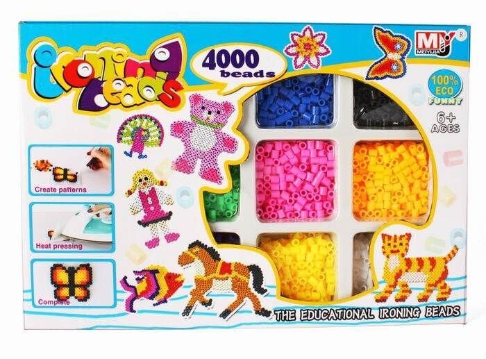 مجموعة إبداعية من الخرز الملون - KIDSBOX