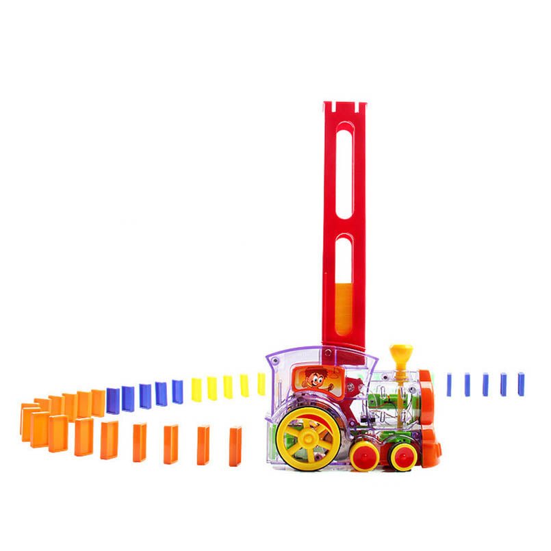 مجموعة قطار دومينو - KIDSBOX