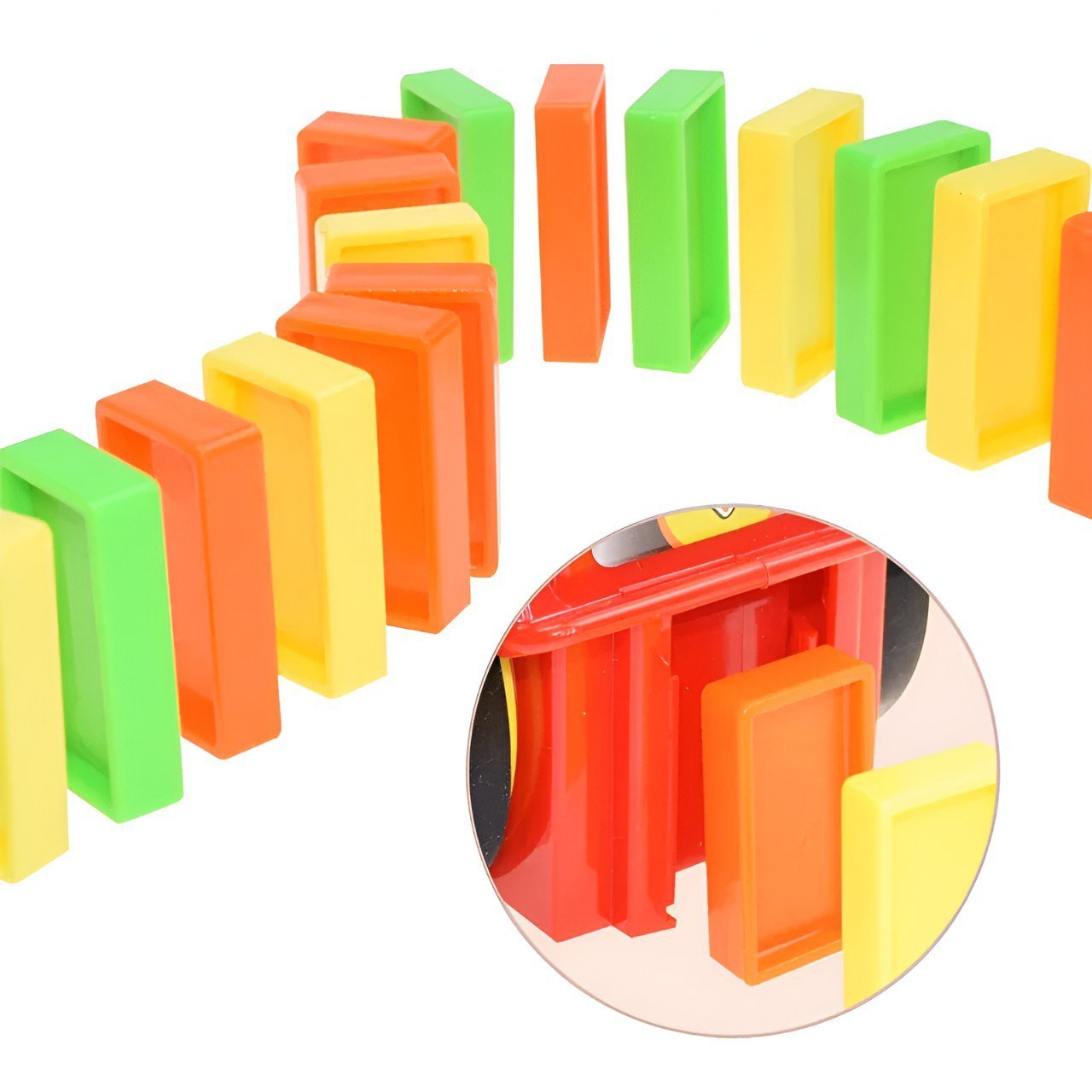 مجموعة قطار دومينو - KIDSBOX