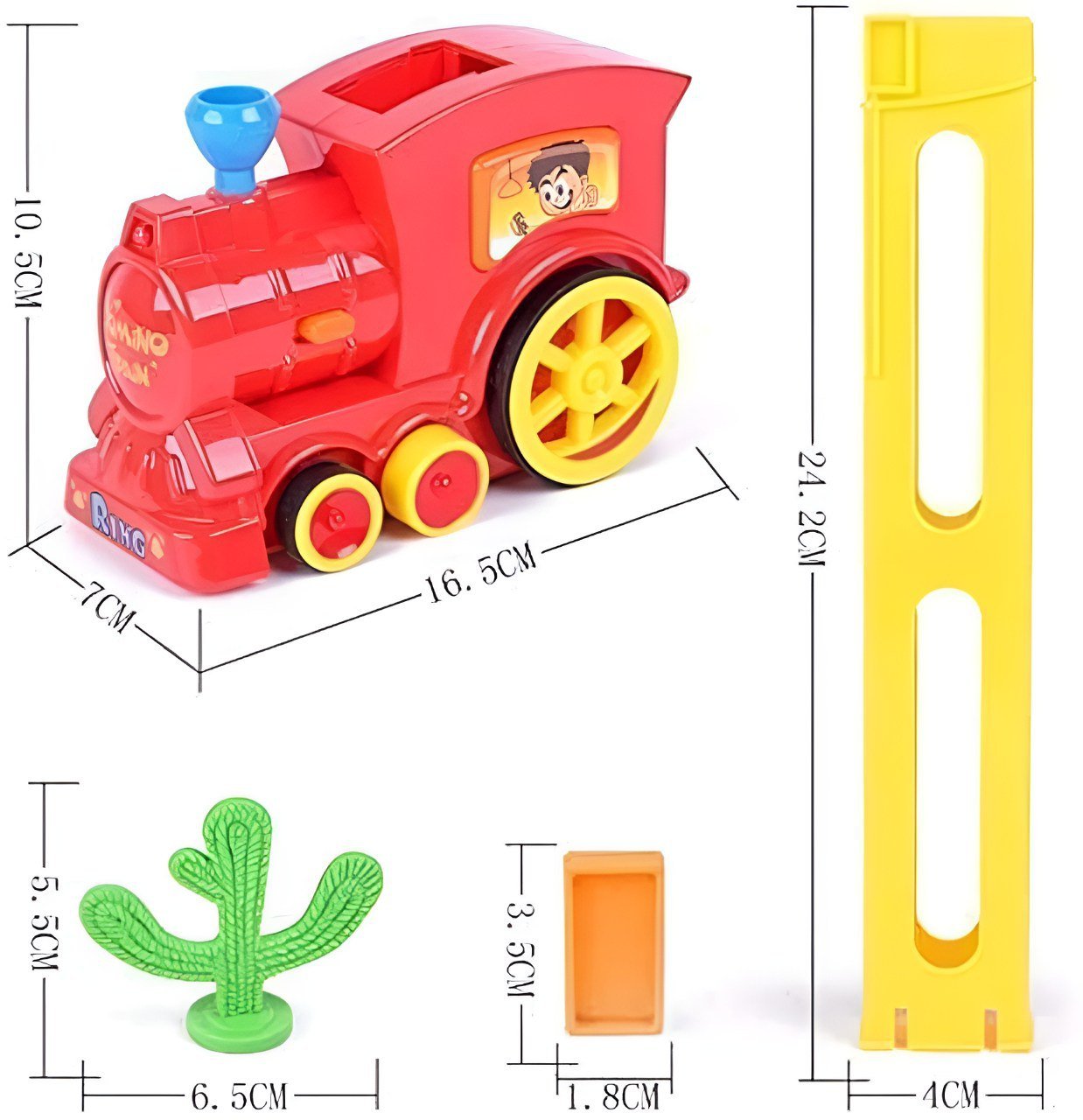 مجموعة قطار دومينو - KIDSBOX