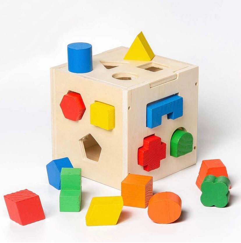 مكعب الاشكال الهندسية - KIDSBOX