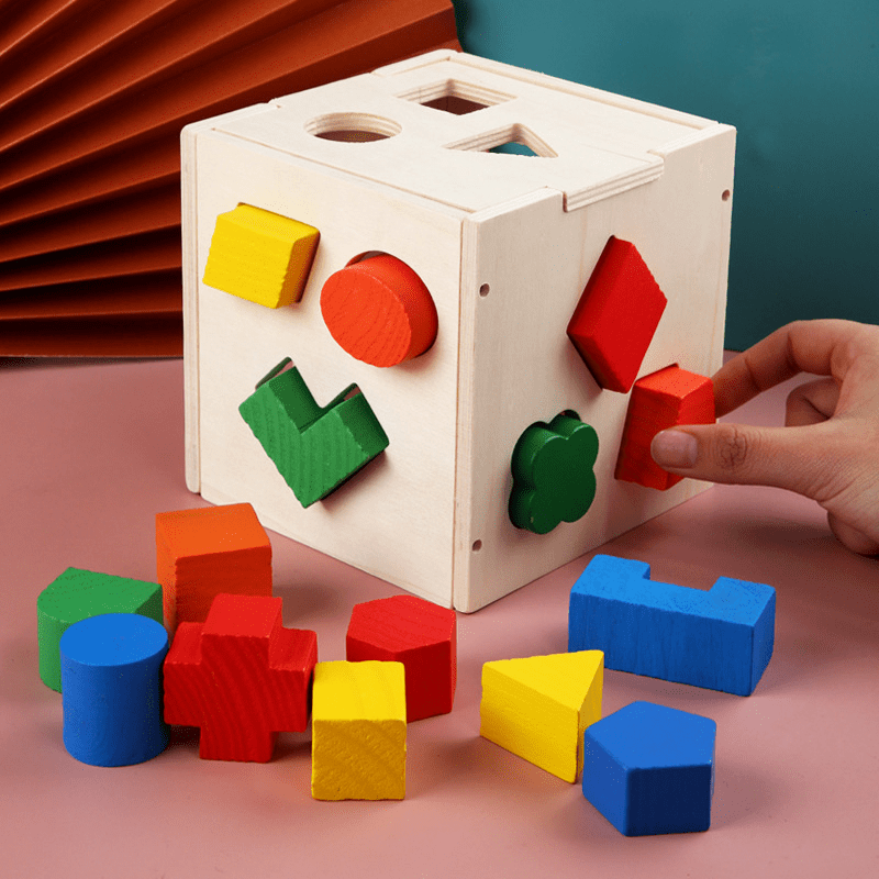 مكعب الاشكال الهندسية - KIDSBOX