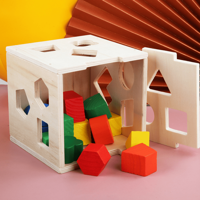 مكعب الاشكال الهندسية - KIDSBOX