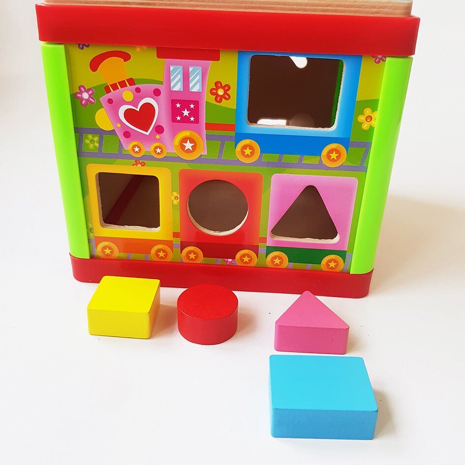 مكعب هندسي متعدد الأفكار 5*1 - KIDSBOX