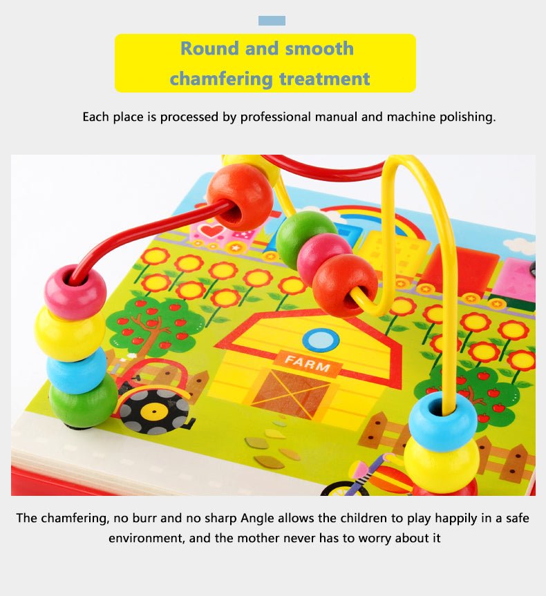 مكعب هندسي متعدد الأفكار 5*1 - KIDSBOX